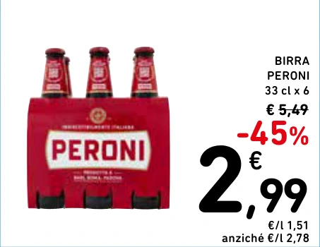 BIRRA PERONI