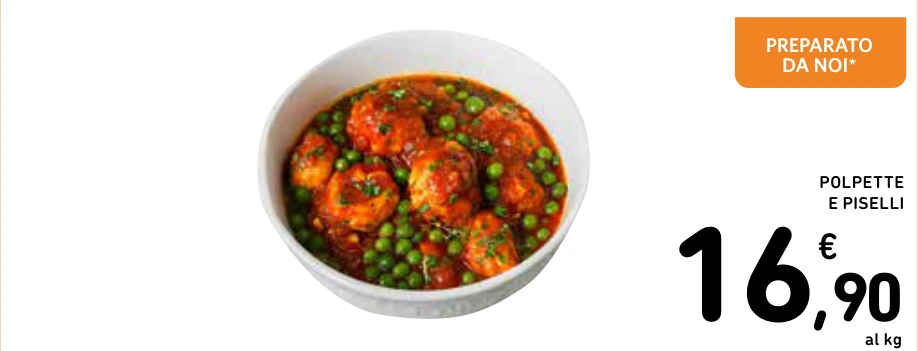 POLPETTE E PISELLI