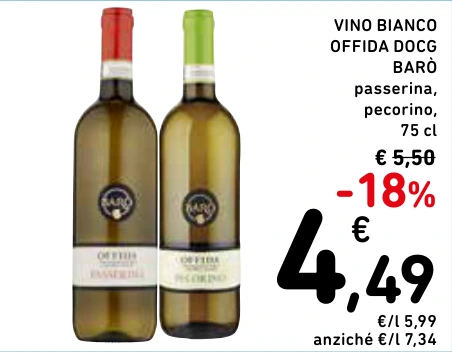 VINO BIANCO OFFIDA DOCG BARÒ