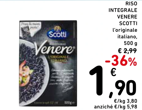 RISO INTEGRALE VENERE SCOTTI