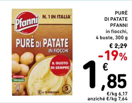 PURÈ DI PATATE PFANNI