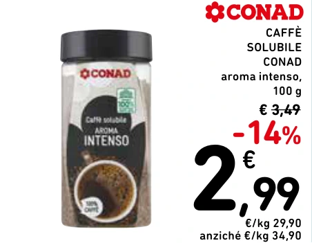 CAFFÈ SOLUBILE CONAD