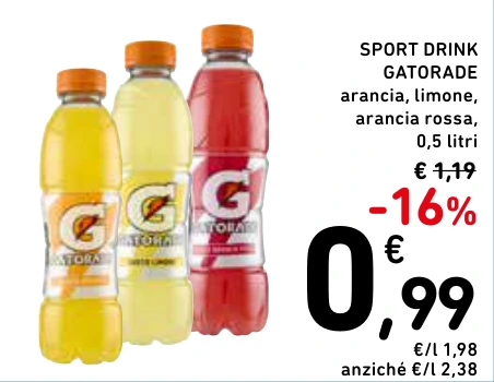 SPORT DRINK GATORADE