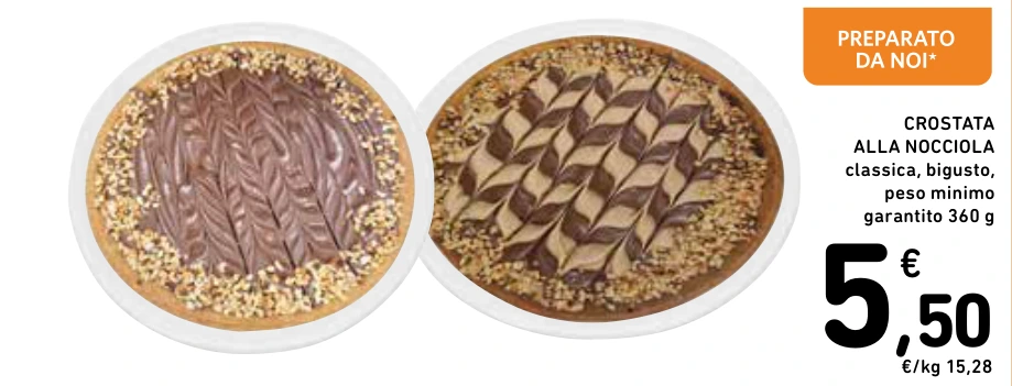CROSTATA ALLA NOCCIOLA