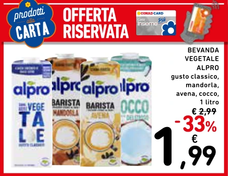 BEVANDA VEGETALE ALPRO