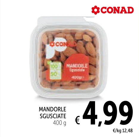 MANDORLE SGUSCIATE