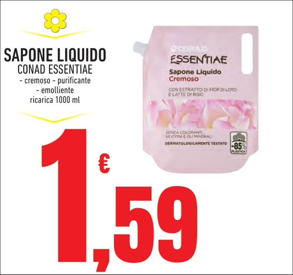 SAPONE LIQUIDO CONAD ESSENTIAE
