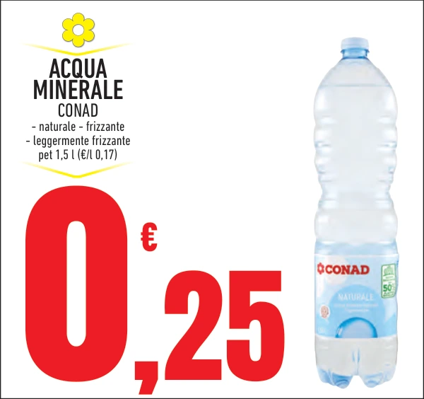 ACQUA MINERALE CONAD