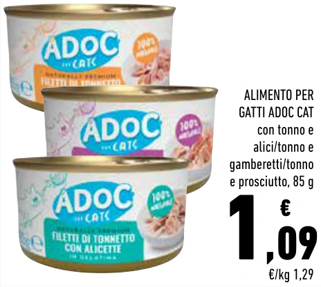 ALIMENTO PER GATTI ADOC CAT