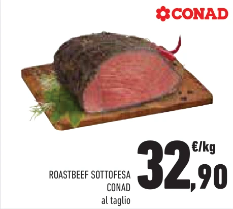 ROASTBEEF SOTTOFESA CONAD