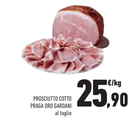 PROSCIUTTO COTTO PRAGA ORO GARDANI