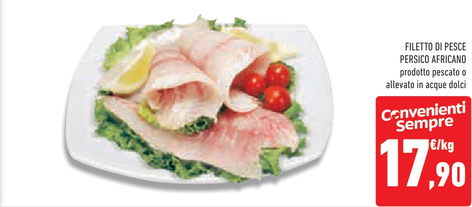 FILETTO DI PESCE PERSICO AFRICANO