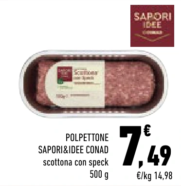 POLPETTONE SAPORI&IDEE CONAD
