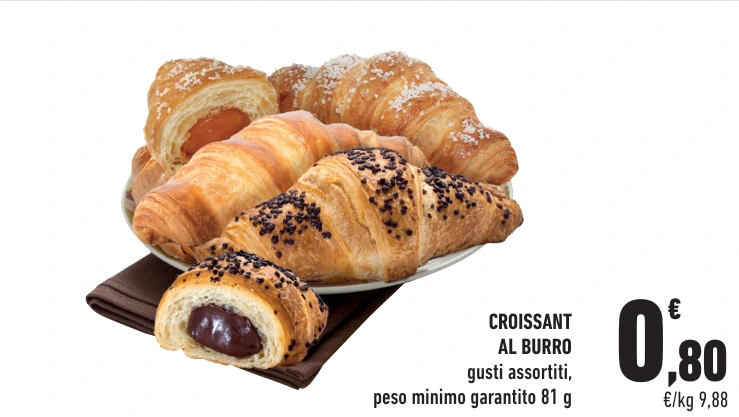 CROISSANT AL BURRO