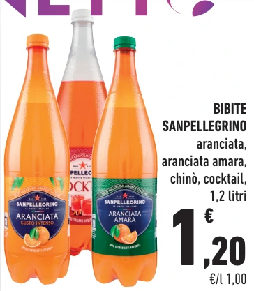 BIBITE SANPELLEGRINO