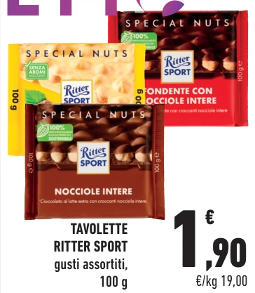 TAVOLETTE RITTER SPORT