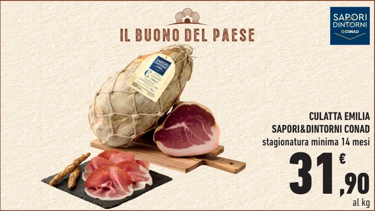CULATTA EMILIA SAPORI&DINTORNI CONAD