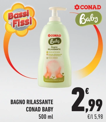 BAGNO RILASSANTE CONAD BABY