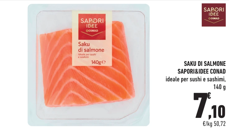 SAKU DI SALMONE SAPORI&IDEE CONAD