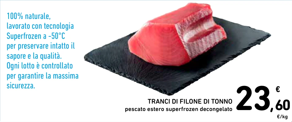 TRANCI DI FILONE DI TONNO