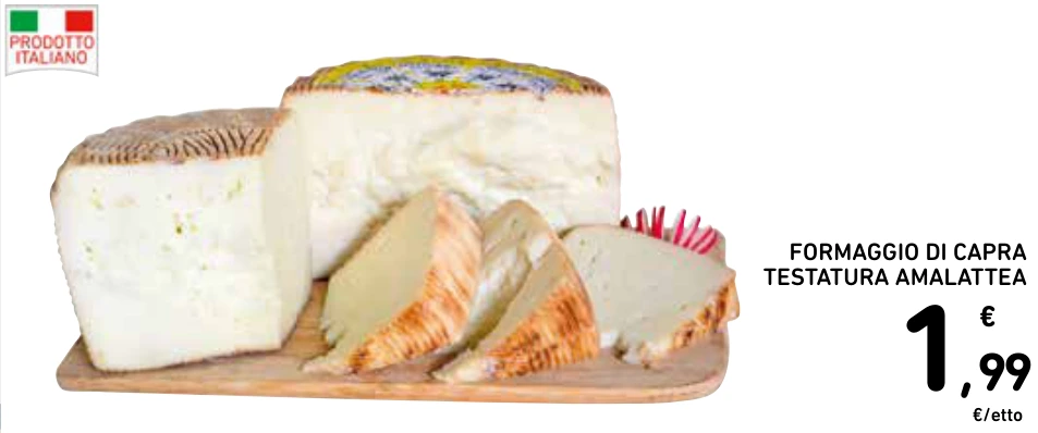 FORMAGGIO DI CAPRA TESTATURA AMALATTEA