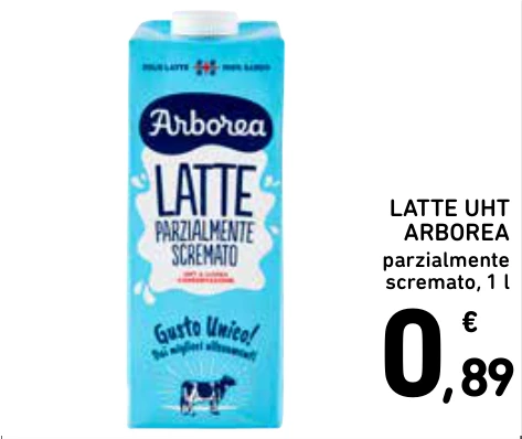 LATTE UHT ARBOREA