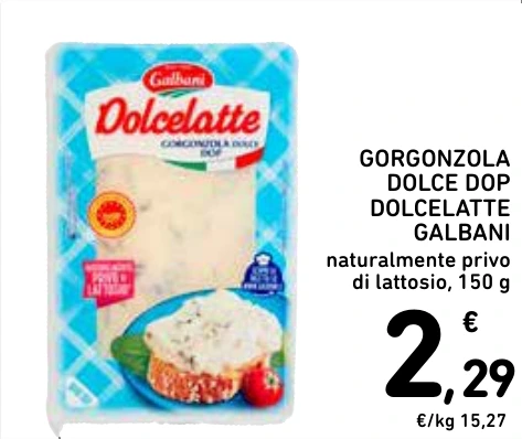 GORGONZOLA DOLCE DOP DOLCELATTE GALBANI
