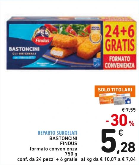 BASTONCINI FINDUS