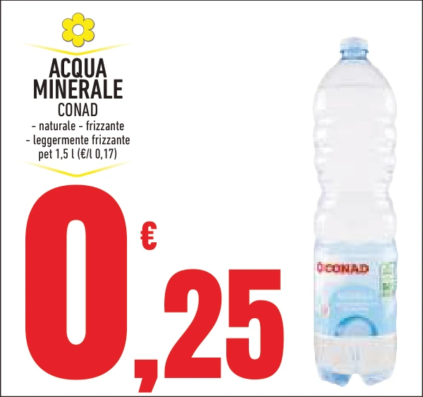 ACQUA MINERALE CONAD