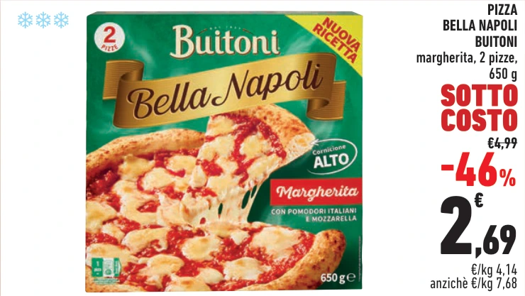 PIZZA BELLA NAPOLI BUITONI