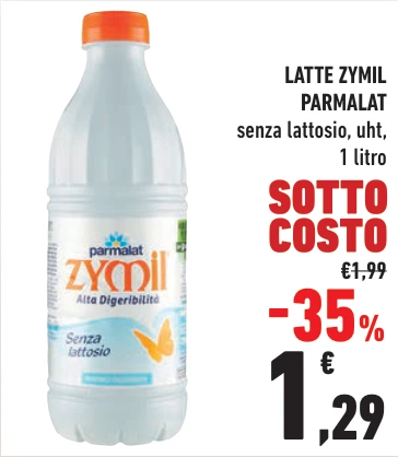 LATTE ZYMIL PARMALAT
