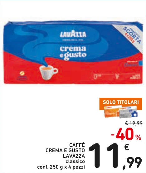CAFFÈ CREMA E GUSTO LAVAZZA