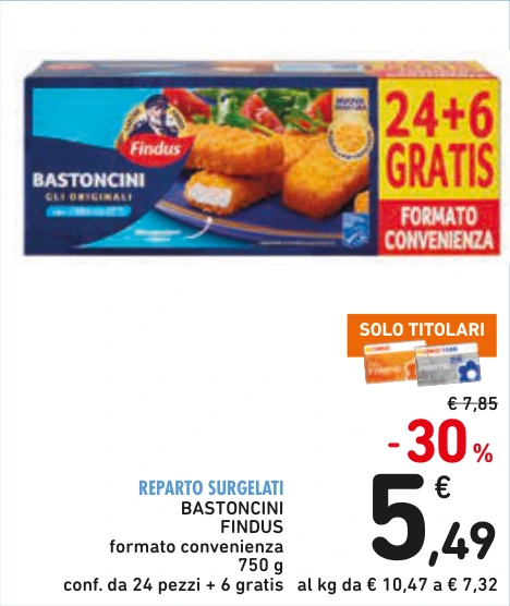 BASTONCINI FINDUS