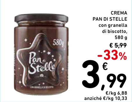 CREMA PAN DI STELLE