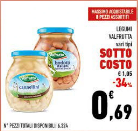 LEGUMI VALFRUTTA