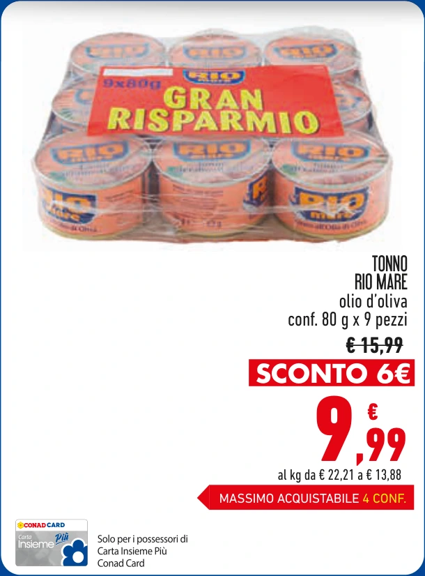 TONNO RIO MARE