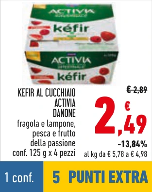 KEFIR AL CUCCHIAIO ACTIVIA DANONE