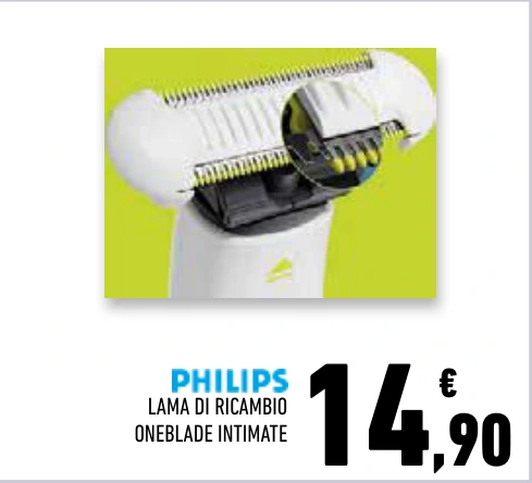 LAMA DI RICAMBIO ONEBLADE INTIMATE
