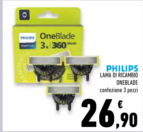 LAMA DI RICAMBIO ONEBLADE