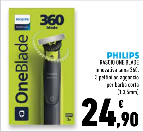 RASOIO ONE BLADE