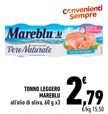 TONNO LEGGERO MAREBLU