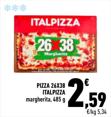 PIZZA 26X38 ITALPIZZA