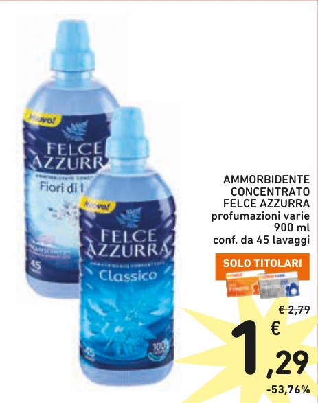 AMMORBIDENTE CONCENTRATO FELCE AZZURRA