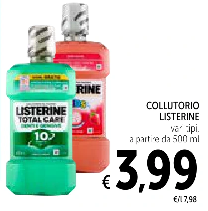 COLLUTORIO LISTERINE