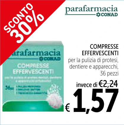 COMPRESSE EFFERVESCENTI