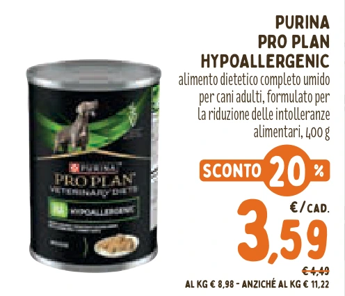 PURINA PRO PLAN HYPOALLERGENIC