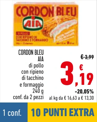 CORDON BLEU AIA