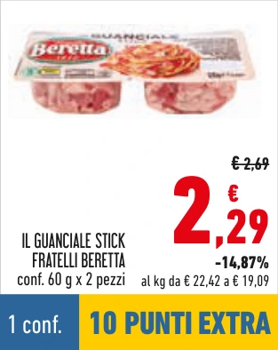 IL GUANCIALE STICK FRATELLI BERETTA