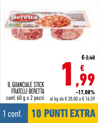 IL GUANCIALE STICK FRATELLI BERETTA