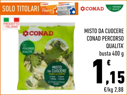 MISTO DA CUOCERE CONAD PERCORSO QUALITA’